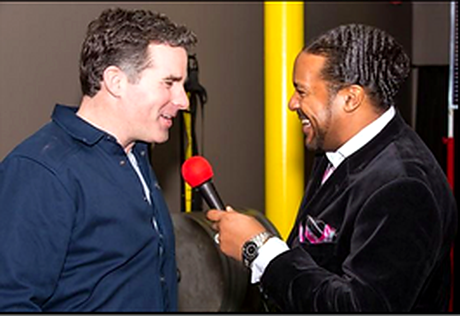 Kevin T. Robertson with Kevin Plank